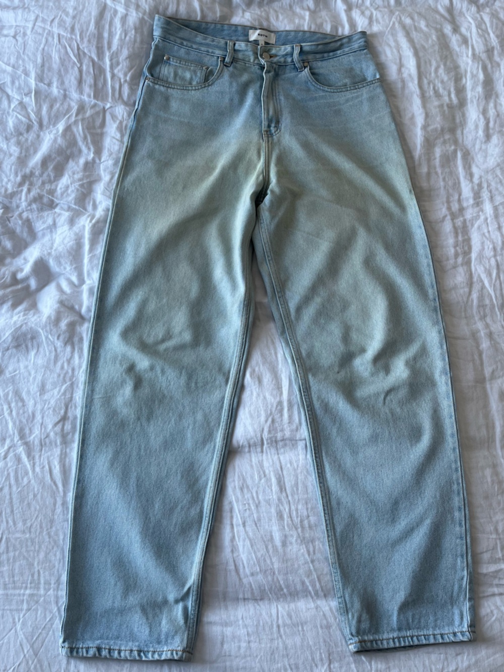 KOTN Unisex Antifit Light Blue Denim Jeans